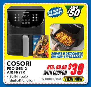 Cosori Pro Gen 2 Air Fryer 5.8 Quart