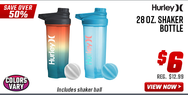 Hurley 28 Oz. Shaker Bottle