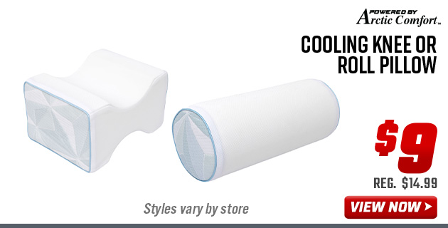 Arctic Comfort Cooling Knee or Roll Pillow
