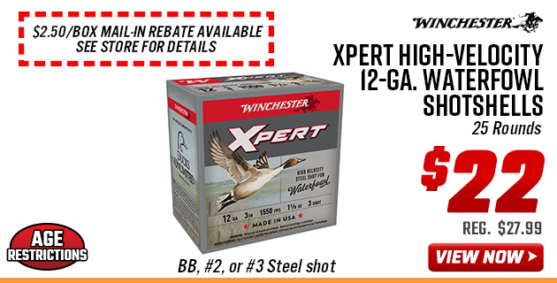 Winchester Xpert High-Velocity 12-Ga. Waterfowl Shotshells