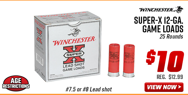 Winchester Super-X 12-Ga. Game Loads