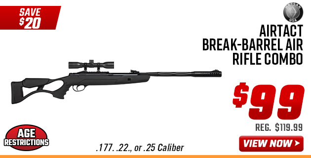 Hatsan AirTact Break-Barrel Air Rifle Combo