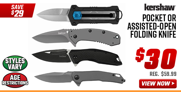 Kershaw Pocket or Assisted-Open Folding Knife