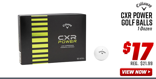 Callaway CXR Power Golf Balls