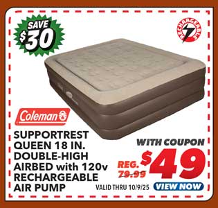 Coleman SupportRest Queen 18