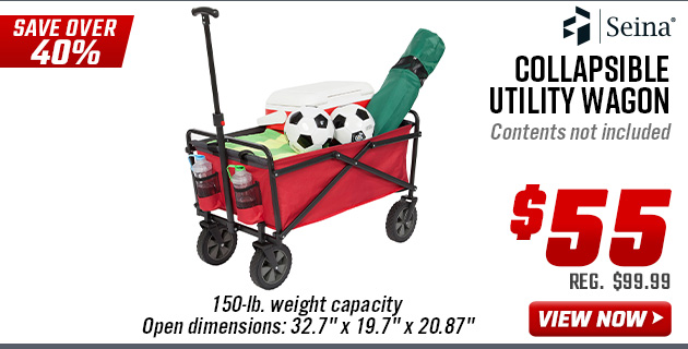 Seina Collapsible Utility Wagon