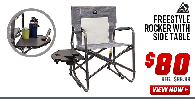 GCI Outdoor Freestyle Rocker with Side Table