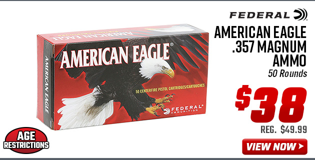 Federal American Eagle .357 Magnum Ammo