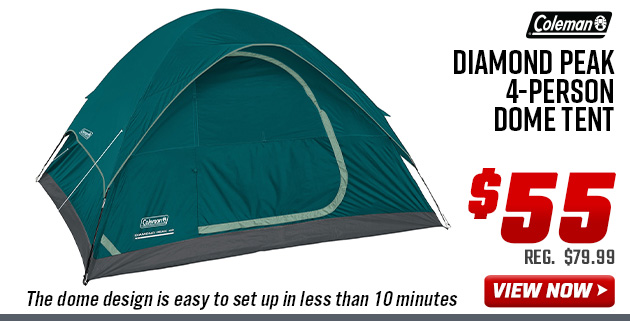 Coleman Diamond Peak 4-Person Dome Tent