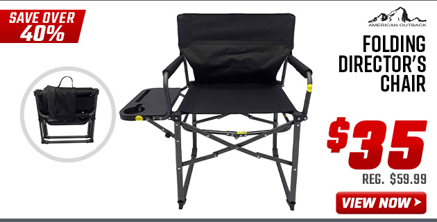 American Outback Folding Director's Chair