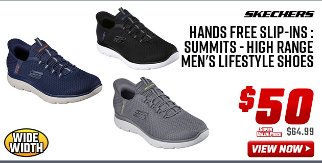 Skechers Hands Free Slip-ins: Summits - High Range Men's Lifestyle Shoes 