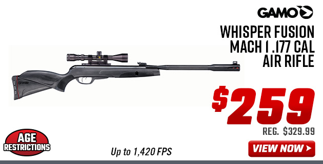 Gamo Whisper Fusion Mach 1 .177 Cal Air Rifle