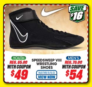 Nike Speedsweep VIII Men's or Kids' Wrestling Shoes