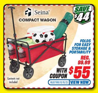 Seina Collapsible Utility Wagon