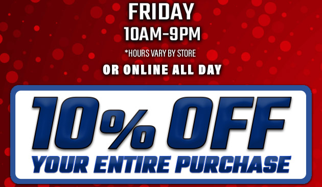 10% Off. Exclusions apply. Use code E251010