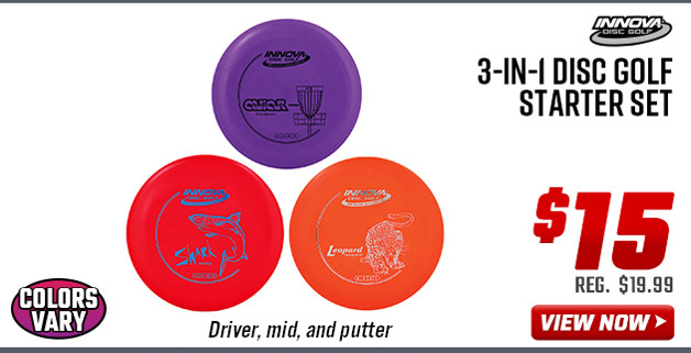 Innova 3-in-1 Disc Golf Starter Set