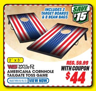 Wild Sports Americana Cornhole