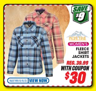 Pacific Trail Women's Fleece Shirt Jacket