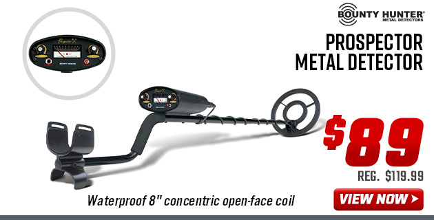 Bounty Hunter Prospector Metal Detector