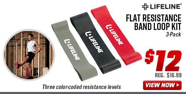 Lifeline Flat Resistance Band Loop Kit