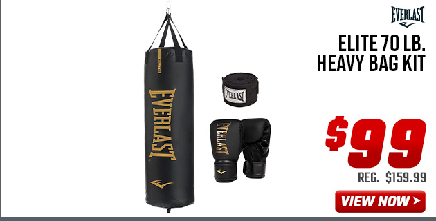 Everlast Elite 70 lb. Heavy Bag Kit