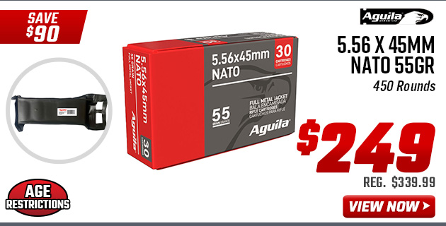 Aguila 5.56 x 45mm NATO 55GR 