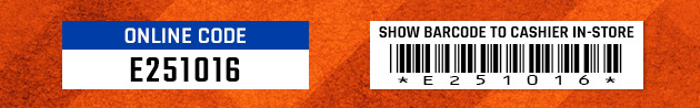 $5 off $25. Exclusions apply. Use code E251016