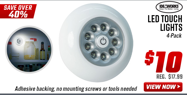 Ideaworks LED Touch Lights 