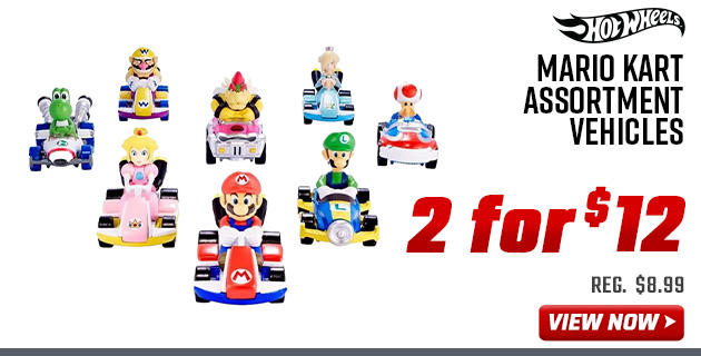 Hot Wheels Mario Kart Assortment Vehicles