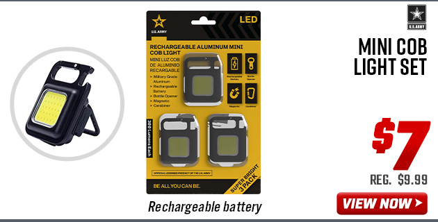 U.S. Army Mini COB light Set 