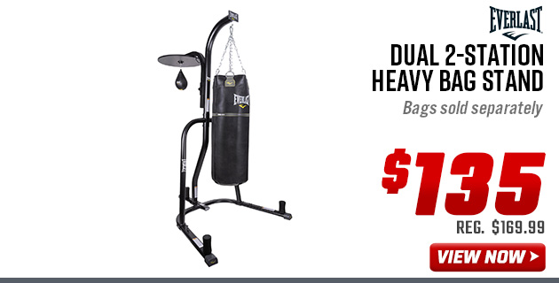 Everlast Dual 2-Station Heavy Bag Stand