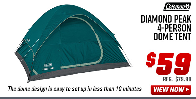 Coleman Diamond Peak 4-Person Dome Tent