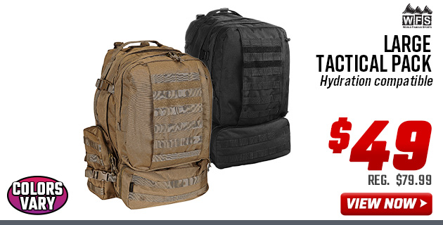 World Famous Sports Large Tactical Pack