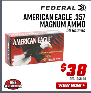 Federal American Eagle .357 Magnum Ammo
