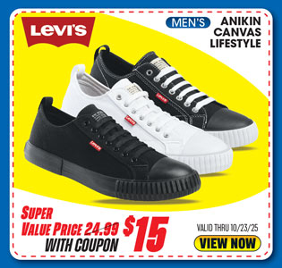 Levi's Anikin Canvas Men's Lifestyle Shoes