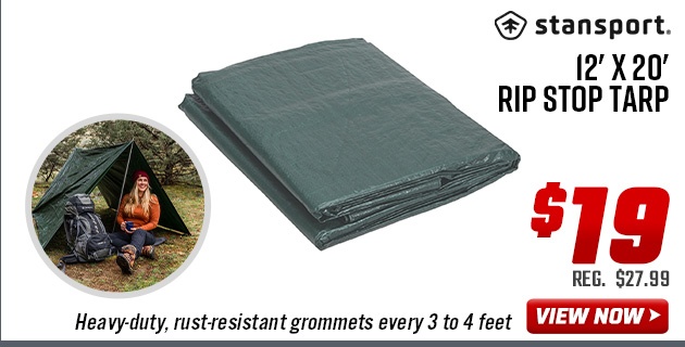 Stansport 12' x 20' Rip Stop Tarp