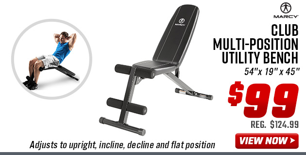 Marcy Club Multi-Position Utility Bench