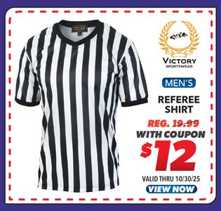Victory Sportswear Men's Short-Sleeve Referee Shirt