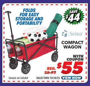 Seina Collapsible Utility Wagon