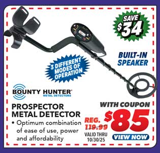 Bounty Hunter Prospector Metal Detector