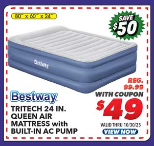 Bestway Tritech Air Mattress Queen 24