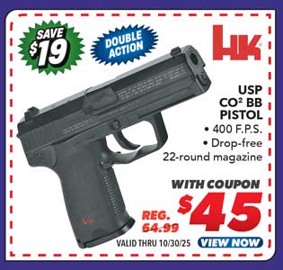 HK USP CO2 BB Air Pistol