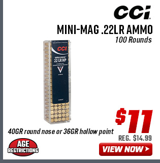 CCI Mini-Mag .22LR Ammo