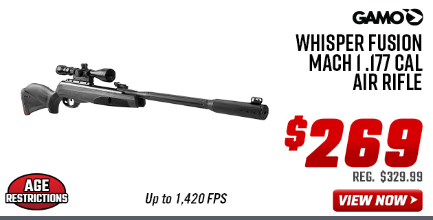 Gamo Whisper Fusion Mach 1 .177 Cal Air Rifle