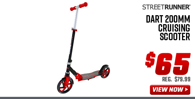 STREET RUNNER Dart 200mm Cruising Scooter 
