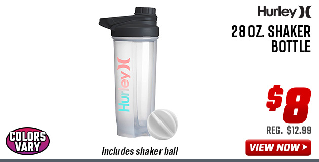 Hurley 28 Oz. Shaker Bottle
