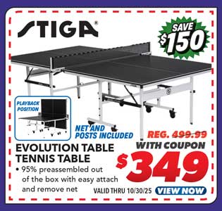 Stiga Evolution Table Tennis