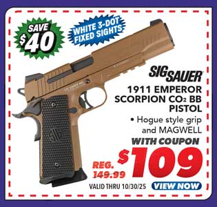 Sig Sauer 1911 Emperor Scorpion CO2 BB Pistol