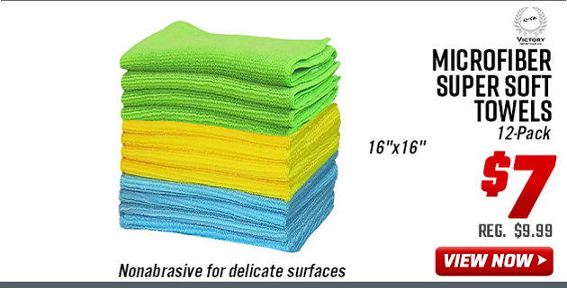 Victory Microfiber Super Soft Towels 