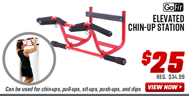 GoFit Elevated Chin-Up Station 